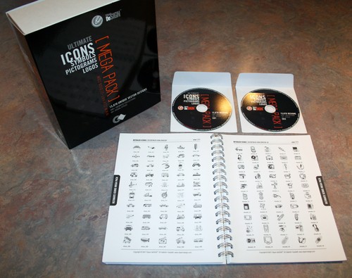 ICONOS + LOGOTIPOS + SÍMBOLOS-IMÁGENES RECORTADAS-VECTOR CLIP ART CD - Imagen 2 de 12