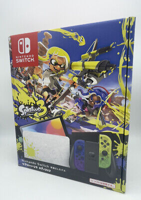 Nintendo Switch OLED Model Splatoon 3 Edition Console Japan Nintendo Switch OLED Model Splatoon 3 Edition Console Japan