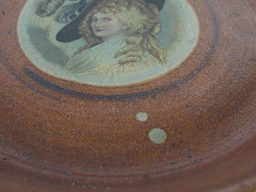 Ron Garfinkle Pre-Monroe Salt Works Studio Pottery Centerpiece Lady Portrait 15" - Picture 5 of 7