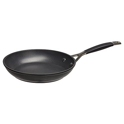 New Le Creuset TNS Shallow Fried Pan 24cm Gas IH Oven Compatible Silicon Handle