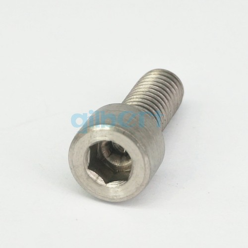 10 pz M8x1,25 10 mm-120 mm GR2 bulloni a vite testa esagonale titanio DIN 912 - Foto 11 di 48