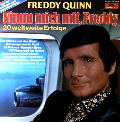 Freddy Quinn - Nimm Mich Mit, Freddy LP 1978 (VG+/VG+) '