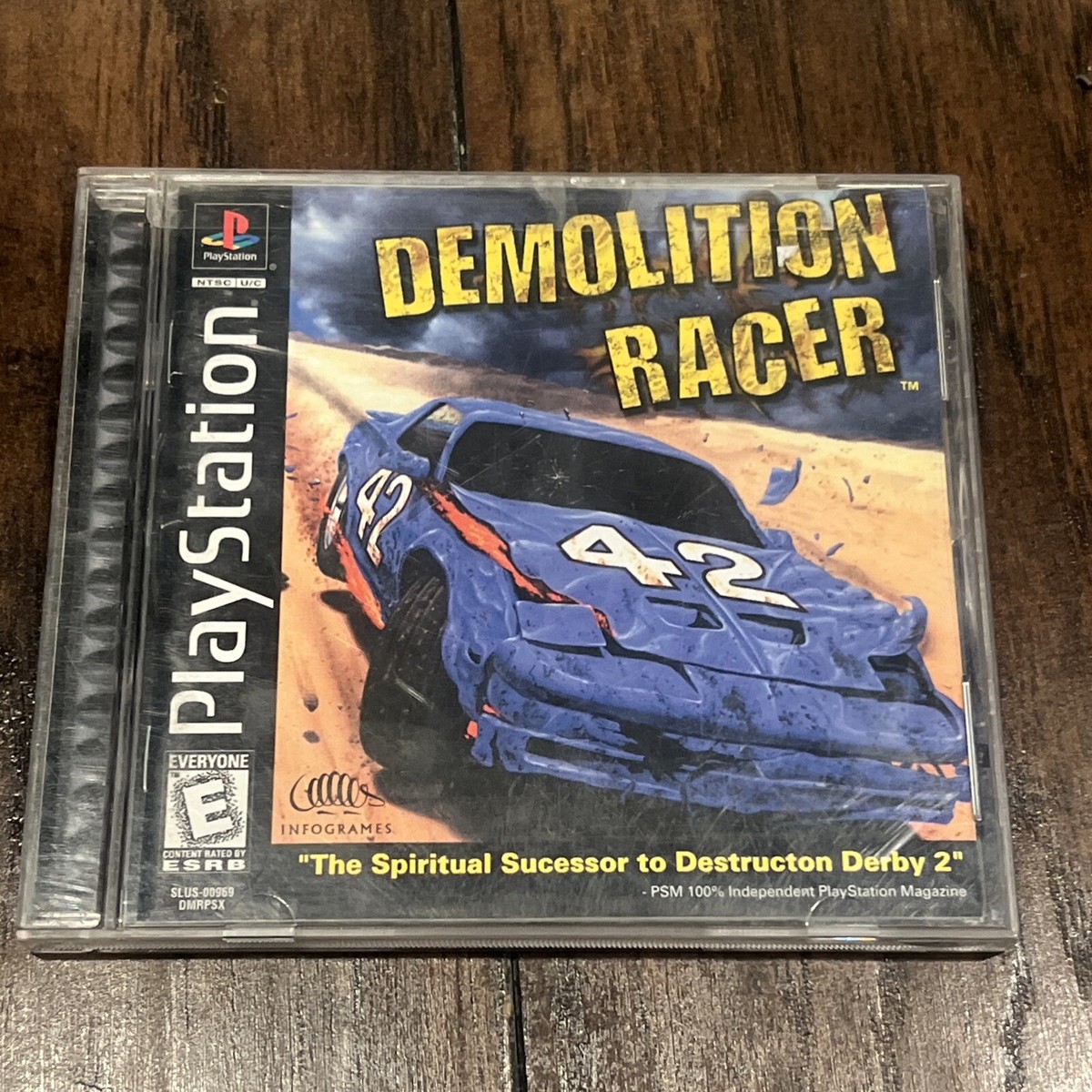 DEMOLITION RACER PlayStation 1 PS1 PSX RACING ACTION Complete with