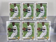 (6) 2021 Bowman Paper ONEIL CRUZ Prospect Baseball Card BP-24 Pittsburgh Pirates