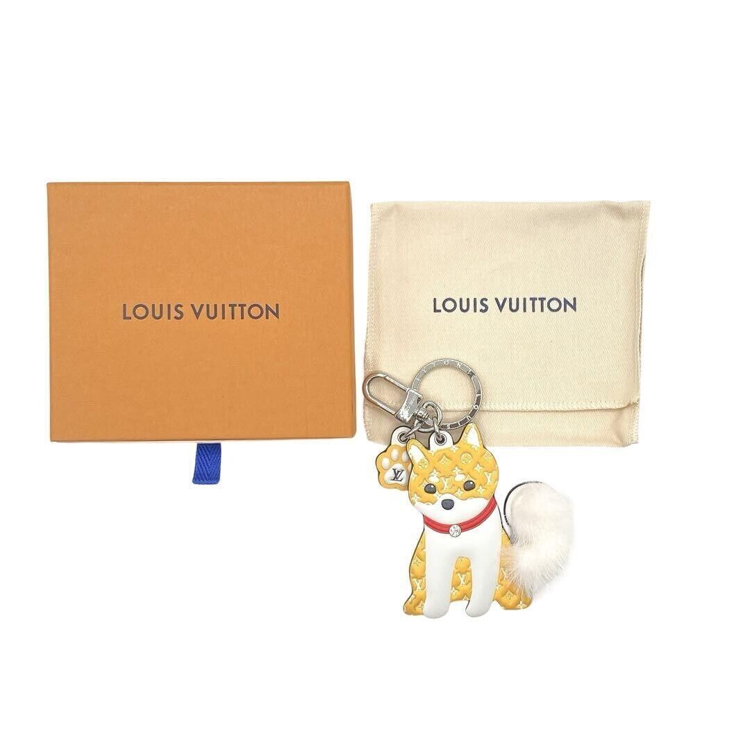 Louis Vuitton M01199 Portocle LV Shiba Charm | eBay Louis Vuitton M01199 Portocle LV Shiba Charm | eBay
