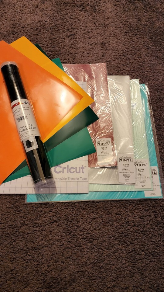 Craft Ironon HTV and Permanent Vinyl Bundle eBay