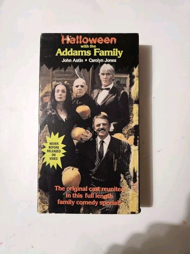 The Original Addams Family "Halloween With The Addams Family" (1991 VHS)
