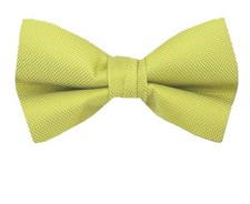 Men's Solid Satin Self Tie Bowtie- NWT