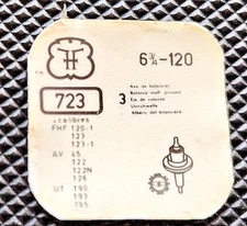 FHF 120 Balance Staff watch part #723 for Fontainemelon 120 123