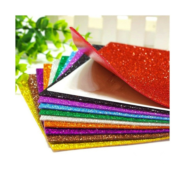 glitter sticky back plastic