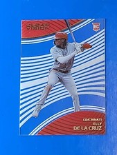 2023 Panini Chronicles Clear Vision Acetate RC #4 Elly De La Cruz Reds