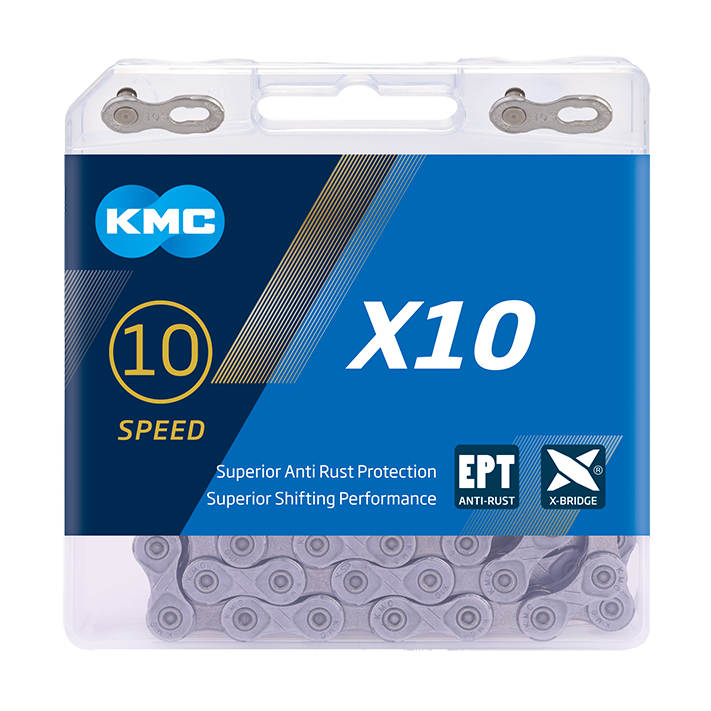 KMC X10 EPT  Chain 10 Speed  Compatible Mountain Bike MTB anti rust