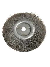 6" Felton Steel Wire Wheel (model #MSFS) Quality 5/8"  1/2" Arbor