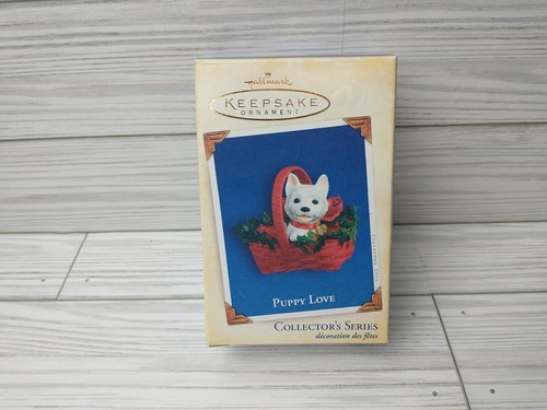 Hallmark Puppy Love Ornament #15 2005 Keepsake Ornament Collectors Series - Imagen 2 de 10