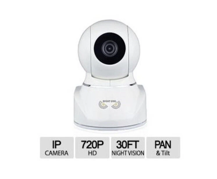 Night Owl Wireless 720p Pan/Tilt HD IP Security Camera, CAM-IPPT-HDW -NEW - Image 3 of 4