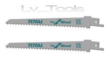 LAMA RICAMBIO SEGA A GATTUCCIO LAME SEGHETTO SET 2pz LEGNO TOTAL