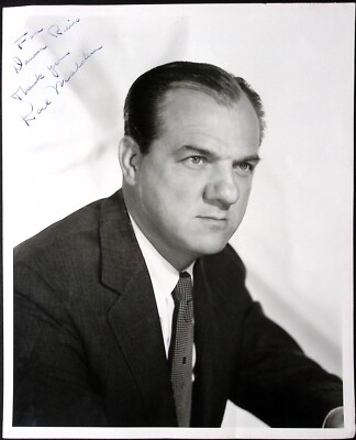 1962 Karl Malden Autographed Photo 8x10 How the West was Won   Gypsy
