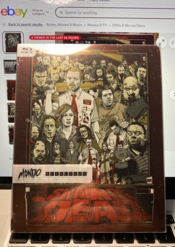 SHAUN OF THE DEAD CUSTOM MONDO NUMBERED STEELBOOK: BEST BUY WAREHOUSE - Picture 7 of 24