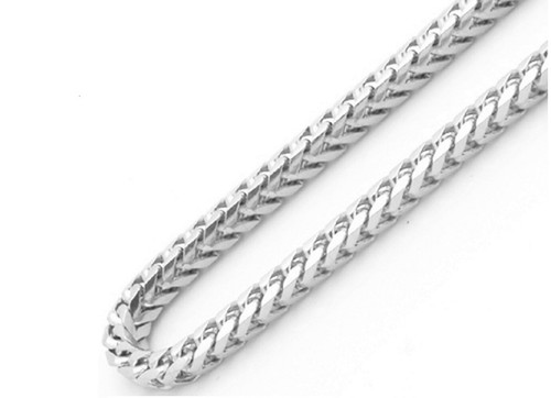 Solid 925 Sterling Silver 2.5mm Franco 