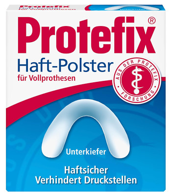   Protefix Haftpolster Unterkiefer für Prothesen dritte Zähne 30 Haft-Polster  