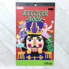 The Nutcracker Christmas Sticker Book Pad 310 Stickers Holiday Ballet Kids Craft