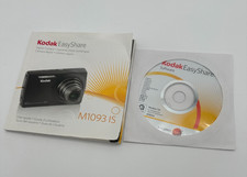Kodak EasyShare M1093 IS Digital Camera User Guide Instruction Manual  CD