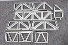 (7) USS Flagg Aircraft Carrier Trusses Superstructure Supports GI Joe Vintage