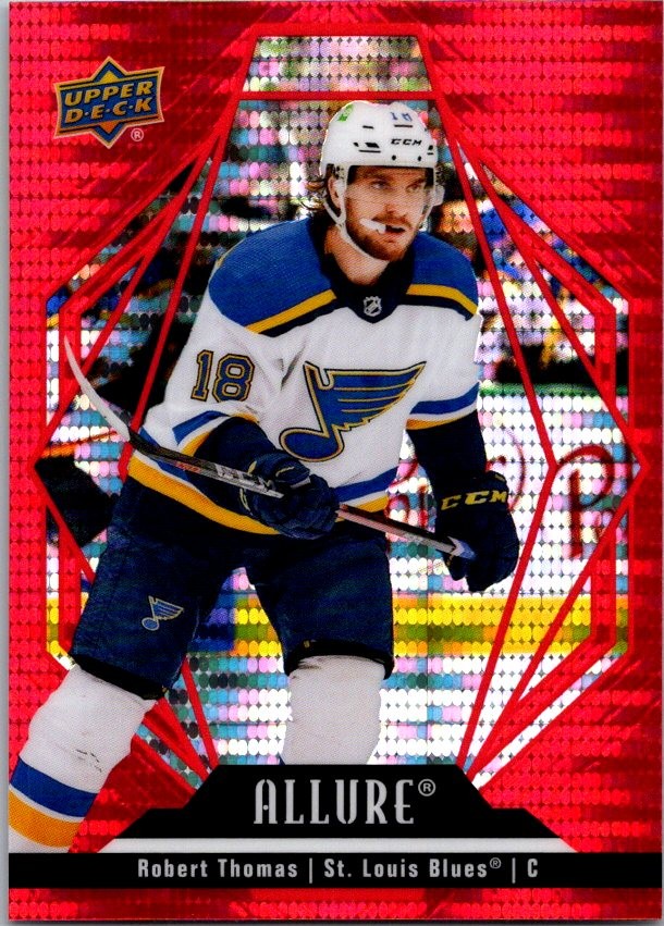 2022-23 Upper Deck Allure #82 Robert Thomas Red Rainbow