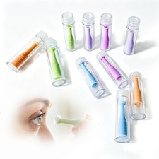 Mrxxjz 10Pack Contact Lens Remover Tool,Plunger-Style Soft & Hard Lens Applicato