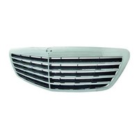 Diederichs LüFtungsgitter KüHlergrill Chrom/Schwarz FüR Mercedes S-KLASSE W221