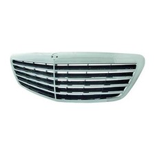 DIEDERICHS Lüftungsgitter Kühlergrill chrom/schwarz für MERCEDES S-KLASSE W221