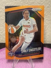 Emily Engstler 2025 Panini Prizm WNBA #84 Orange Prizms #/99