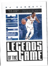 R.J. Barrett 2020-21 Hoops Future Legends of the Game #/999