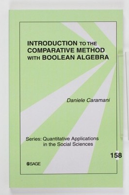 Introduction to the Comparative Method With Boolean Algebra (Quantitative Applic