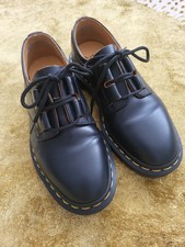 Image of Dr Martens 1461 Black Leather Oxford Shoes Size Uk 3 Eu 36 US 4