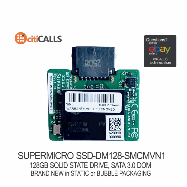 Supermicro SSD-DM128-SMCMVN1 128 GB Solid State Drive - Internal - Image 2 of 4