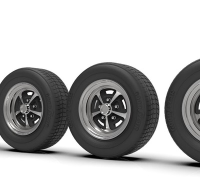1:18 Dodge Magnum 500 Detailed Two part Wheel and 41mm tall tires