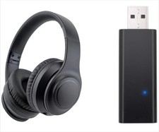 Wireless TV Headphones 2.4G/Bluetooth 5.3 Dual-Mode Includes USB Transmitter