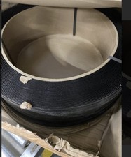 1/2" x 7200' Polypropylene Strapping Roll, Hand Grade 600 lbs Break Strength