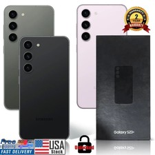 NEW Sealed SAMSUNG GALAXY S23 PLUS 5G 256GB 512GB SM-S916U Factory Unlocked US