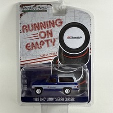 Greenlight Running on Empty 1983 GMC Jimmy Sierra Classic BF Goodrich L6