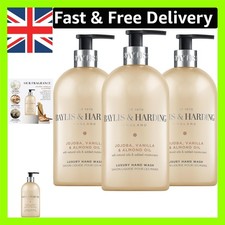 Indulge in Luxurious  Hand Wash - Jojoba & Almond Oil, 3 Pack of 500ml 4.66 per litre