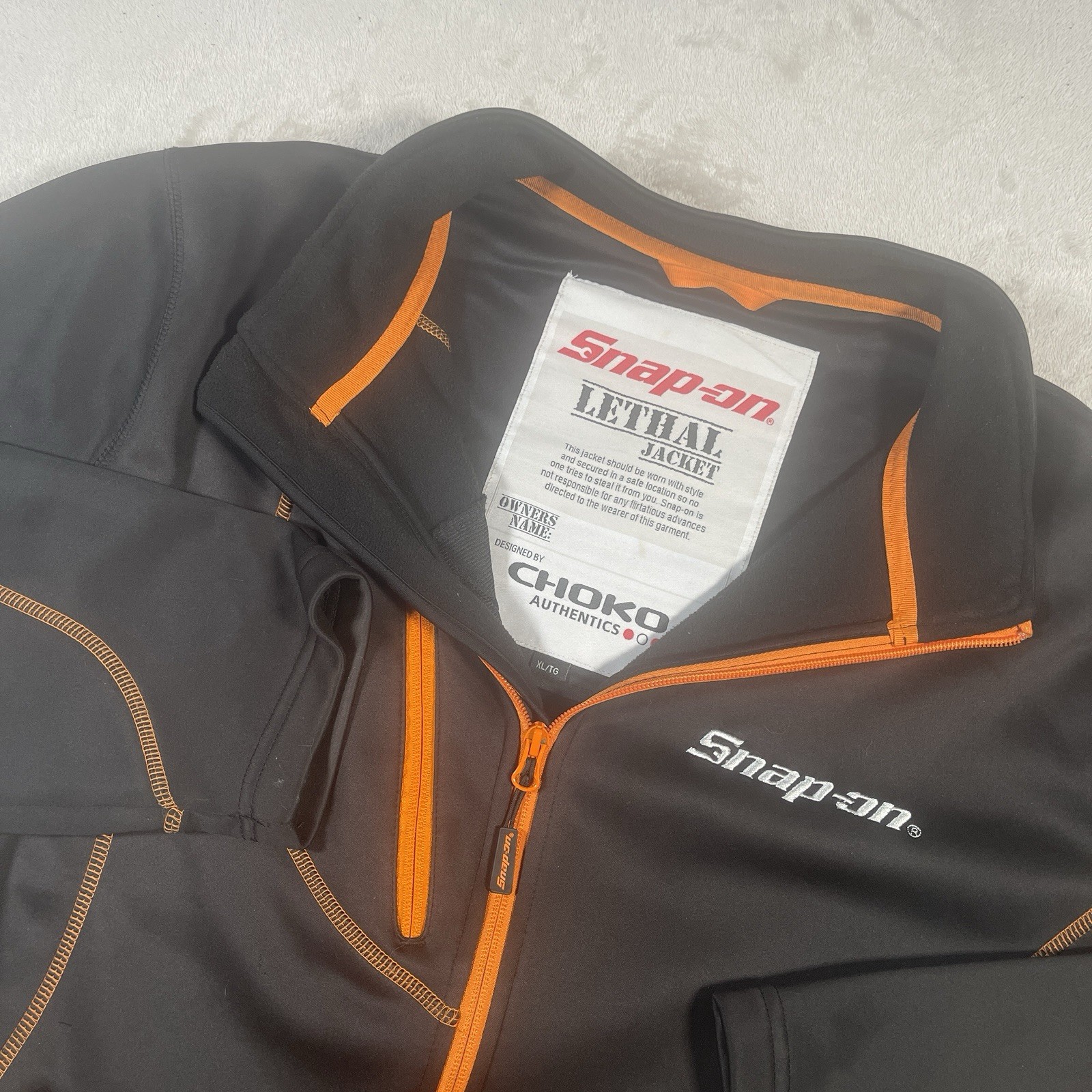 Snap On Lethal Jacket By Choko Authentics Mens XL… - image 1