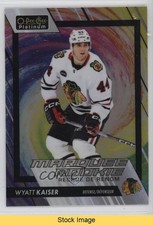 2023-24 O-Pee-Chee Platinum Rainbow Color Wheel Wyatt Kaiser #246 READ 1e7g