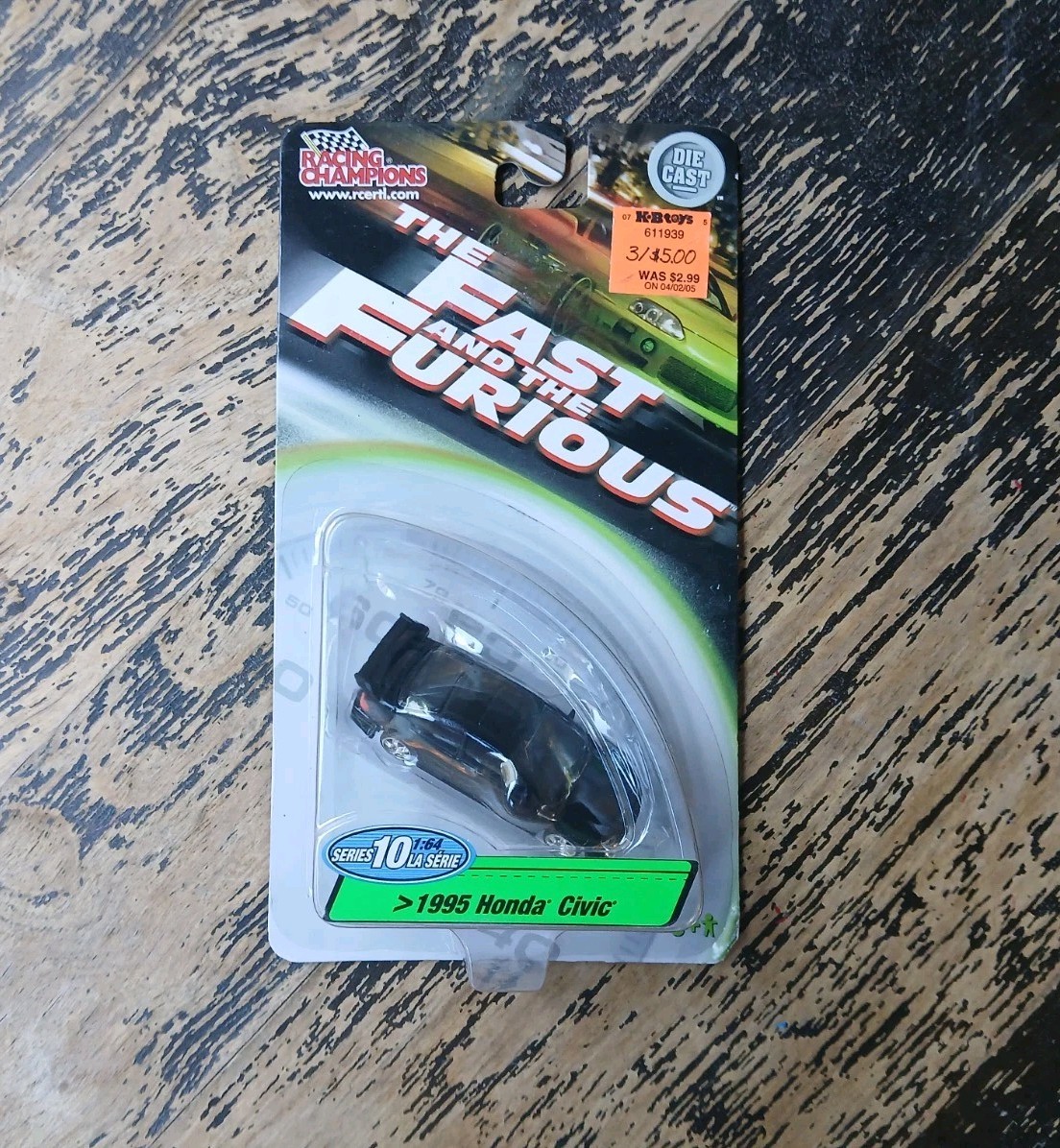 HTF Racing Champions Fast & Furious Series 10 1995 Honda
