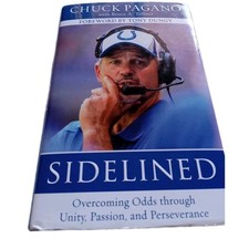 Chuck Pagano Sidelined First Printing Used. 