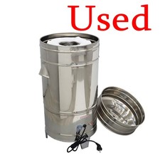 Used-220V 750W Stainless Steel Vegetable Fruit Salad Dryer Water Removal Device