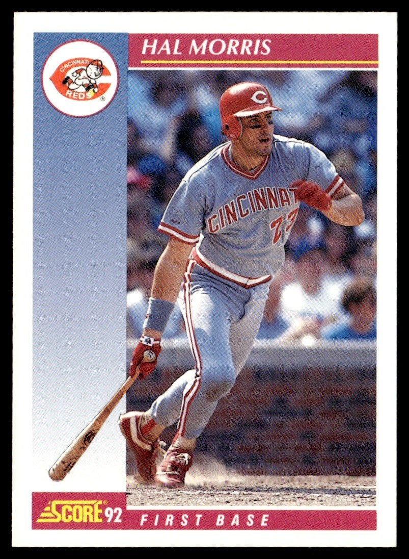 1992 Score Hal Morris Cincinnati Reds #125