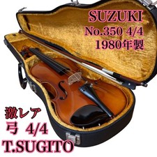  Bow:T.SUGITO 4/4 SUZUKI Violin No.350 4/4