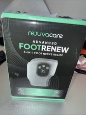 Rejuvacare Advanced Foot Renew 3-In-1 Foot Nerve Relief Massage  Heat Therapy